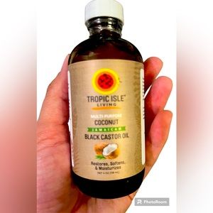 sealed coconut & Jamaican black castor oil